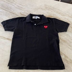 Come des garçons men’s polo shirt medium